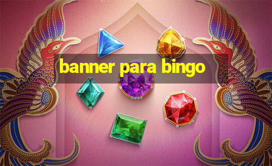 banner para bingo