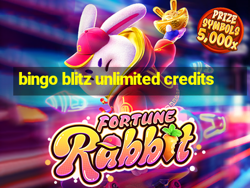 bingo blitz unlimited credits