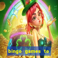 bingo games to play at home