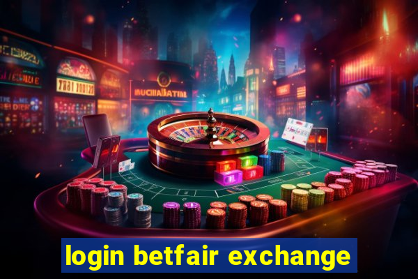 login betfair exchange