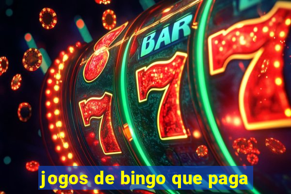 jogos de bingo que paga