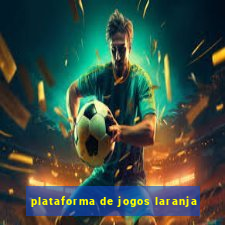 plataforma de jogos laranja