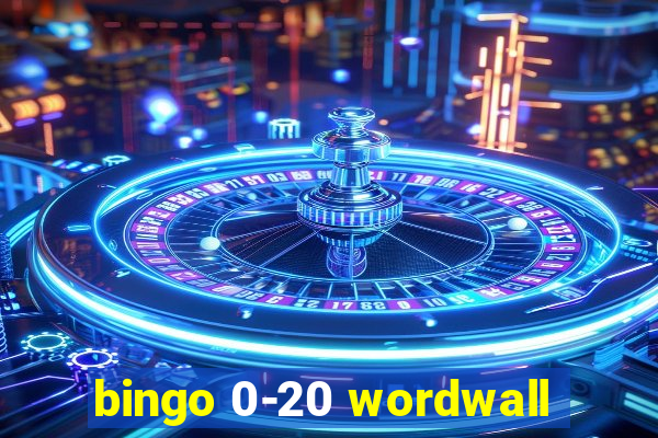 bingo 0-20 wordwall