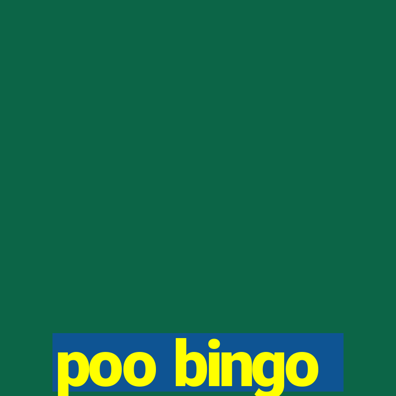 poo bingo