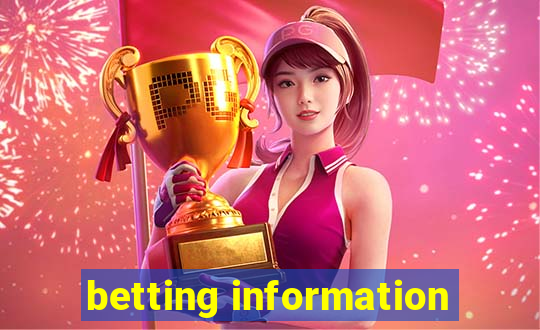 betting information