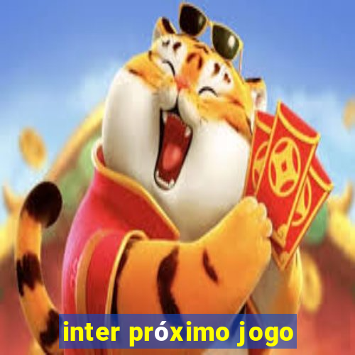 inter próximo jogo