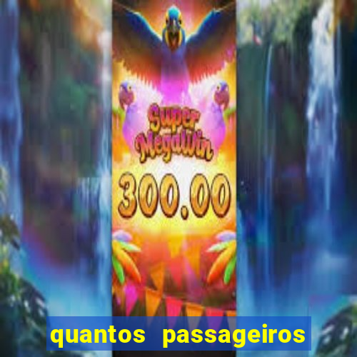 quantos passageiros cabem em um navio de cruzeiro