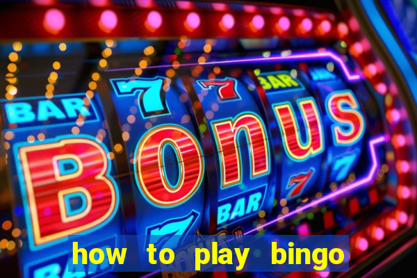 how to play bingo bonus scratch card