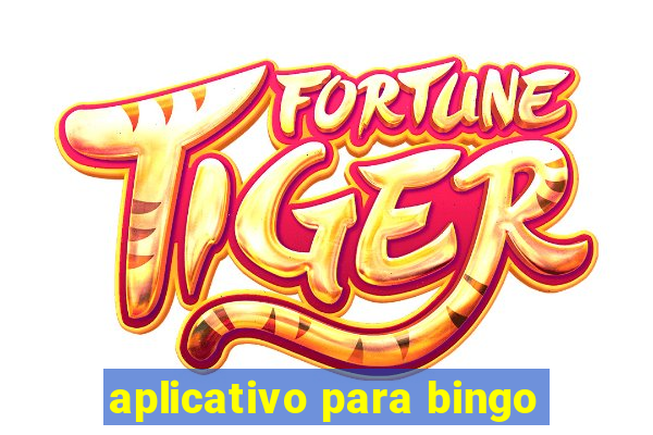 aplicativo para bingo