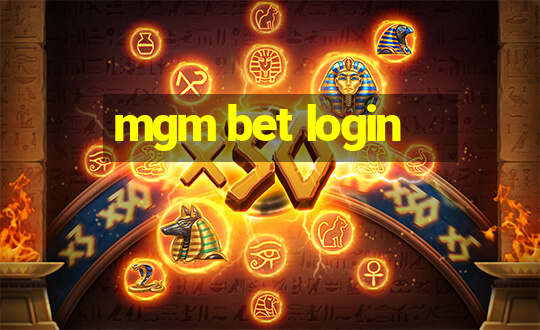 mgm bet login