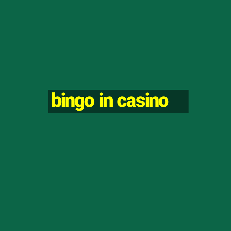 bingo in casino