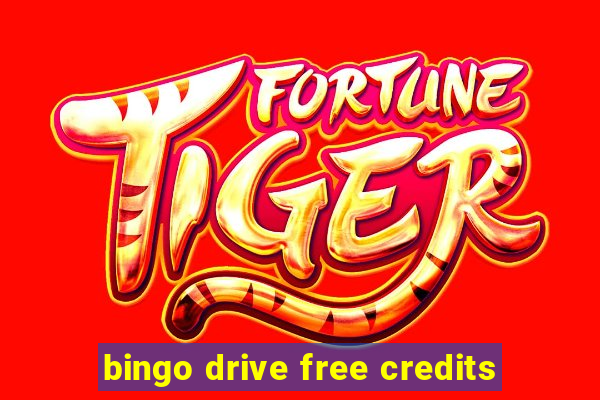 bingo drive free credits