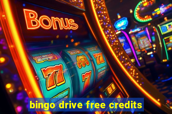 bingo drive free credits