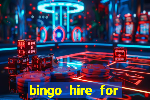 bingo hire for parties leigh