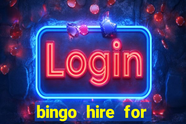 bingo hire for parties leigh