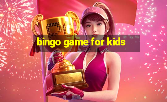 bingo game for kids