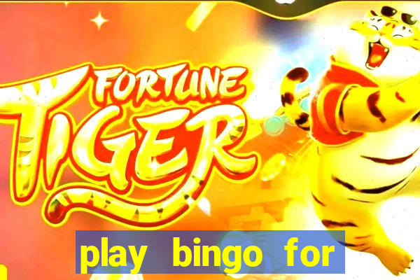 play bingo for money no deposit