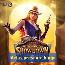 ideias presente bingo