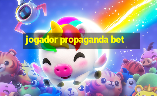 jogador propaganda bet