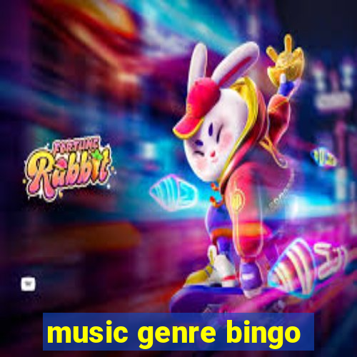 music genre bingo