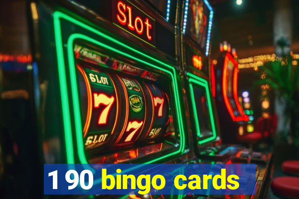 1 90 bingo cards