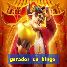 gerador de bingo cha de bebe