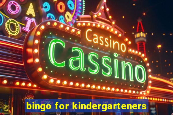 bingo for kindergarteners