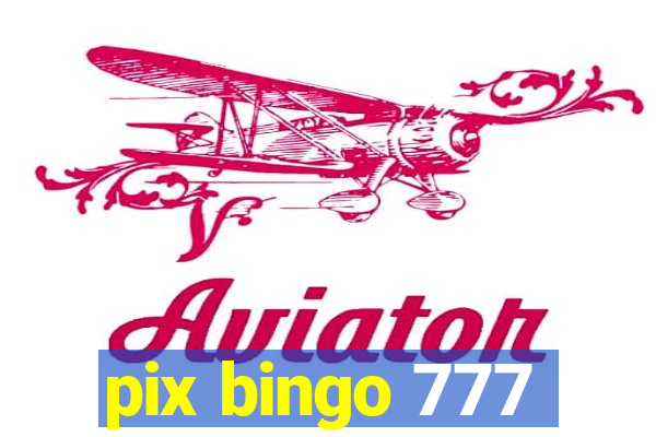 pix bingo 777