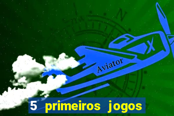 5 primeiros jogos de jorge jesus no flamengo