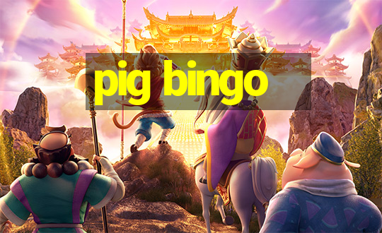 pig bingo