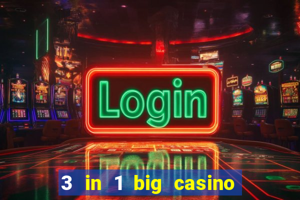 3 in 1 big casino game set