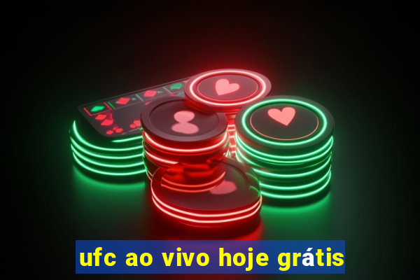 ufc ao vivo hoje grátis