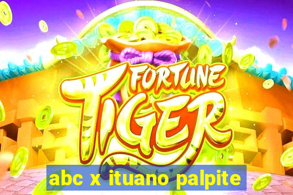 abc x ituano palpite