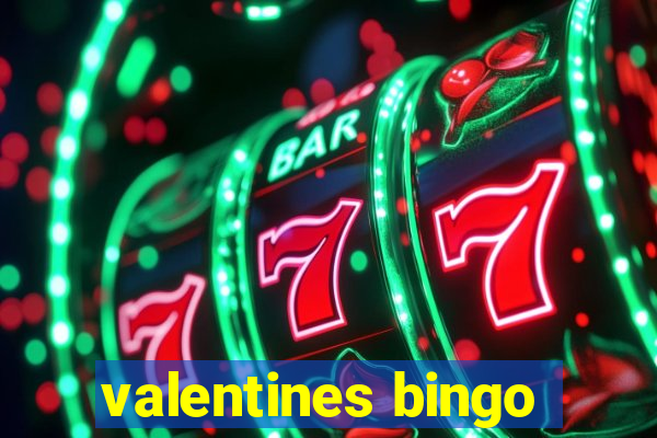 valentines bingo