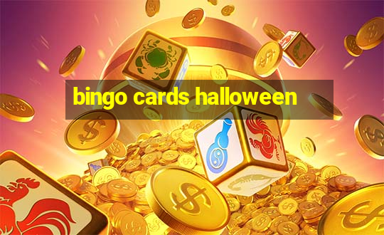 bingo cards halloween