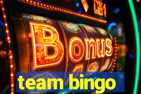 team bingo