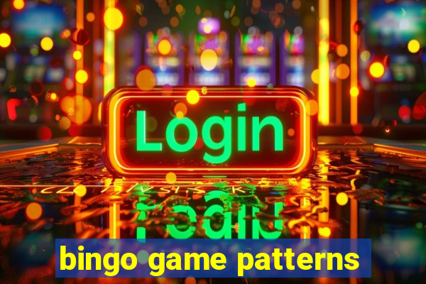 bingo game patterns