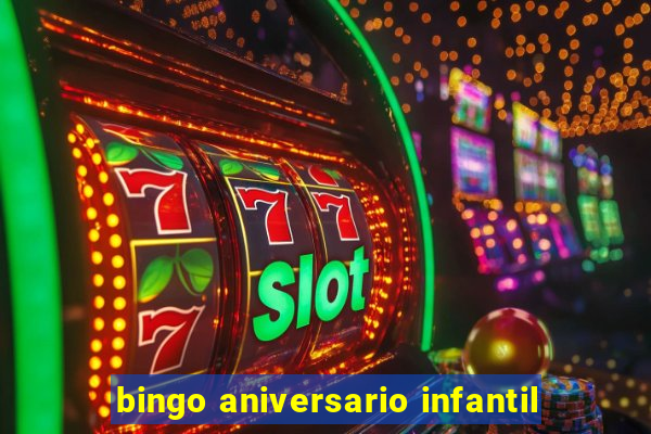 bingo aniversario infantil