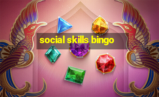 social skills bingo