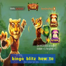 bingo blitz how to level up fast