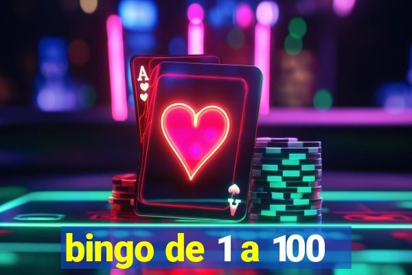 bingo de 1 a 100