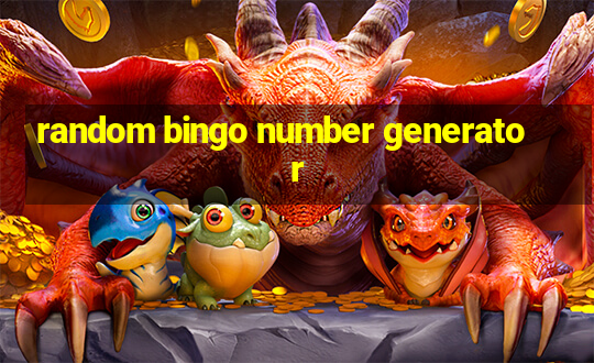 random bingo number generator