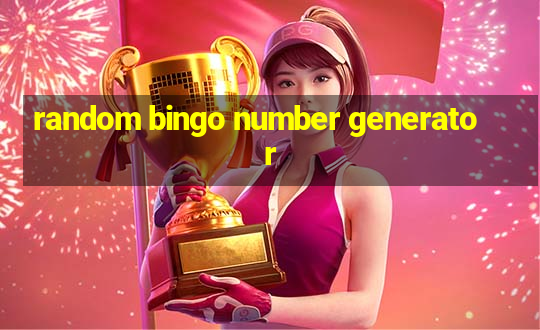 random bingo number generator