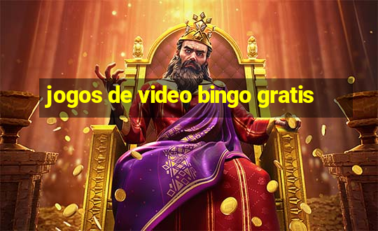 jogos de video bingo gratis