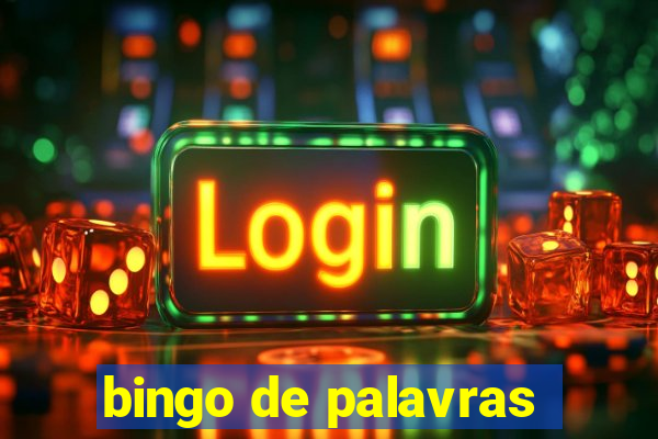 bingo de palavras