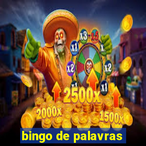 bingo de palavras