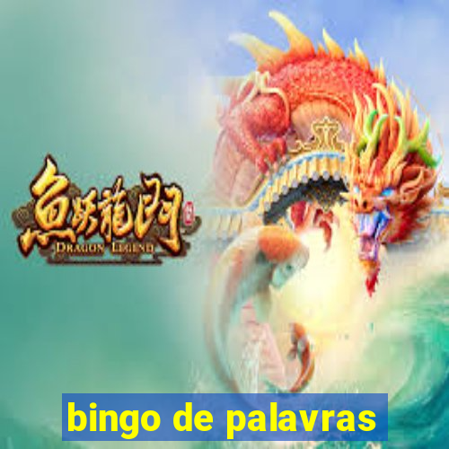 bingo de palavras