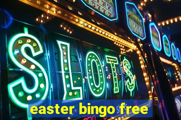 easter bingo free