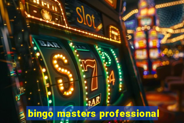 bingo masters professional