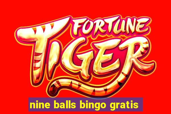 nine balls bingo gratis